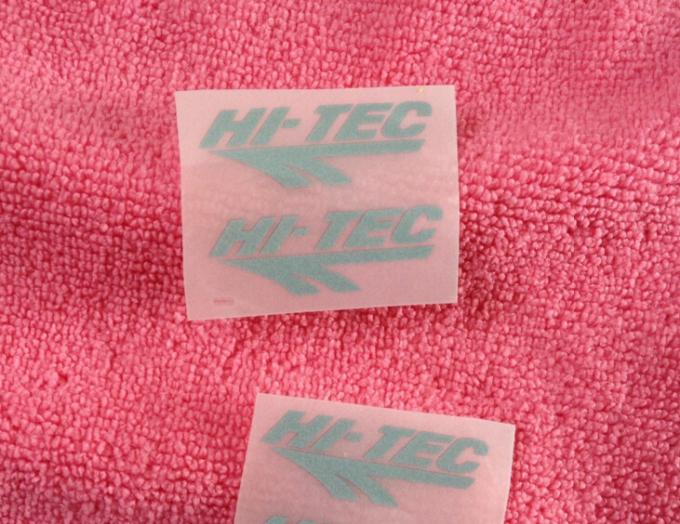 Silikon-Wärmeübertragungs-Kleidungs-Aufkleber 1mm Stärke-3D für Sportwear