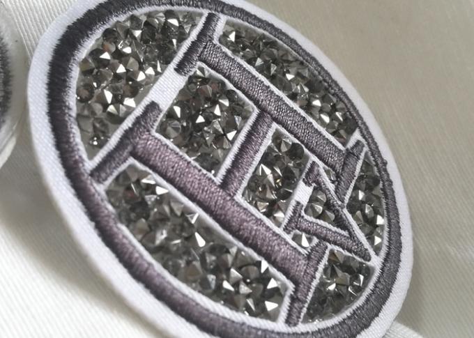 Kreative 3D Gummi-Logo-Flecken, waschbar Gewebe PVC Bekleidung Etiketten