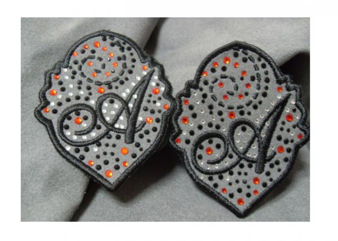 Kreative 3D Gummi-Logo-Flecken, waschbar Gewebe PVC Bekleidung Etiketten