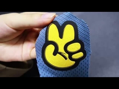 Anpassungsbekleidungspflaster Silikonetikett Zahnbürste Silikon