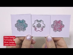 TPU Patches Glitter Badge Folie-Badge