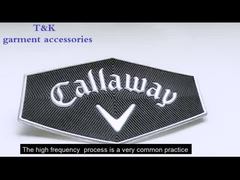 Custom 3D Sport Logo mit Aufgestickten Wärmeübertragung TPU-Etiketten für Outdoor-Kleidung