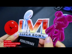 TPU-Etikett Hochfrequenz-Abzeichen Hologramm-Abzeichen