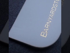 Personalisierte Lederplatte, kundenspezifische, geprägte Jeans, Lederplatte für Kleidung