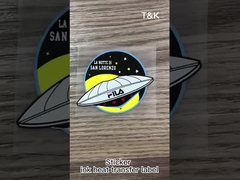 Tinte Wärmeübertragungsetiketten für Bekleidungsmarken / Wärmeübertragungspatches