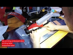 Customized Hologramm Regenbogen TPU Wärmeübertragung Etikett OEM für Bekleidung