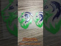 Custom 3D Silikon Erhöhte Wärmeübertragung Logo Aufkleber