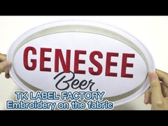 Kleidung Etiketten Stickerei Eisen auf Patches Wärmeübertragung Waschbar