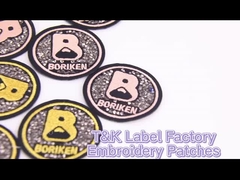 Stickerei Kleidung Hai-Etiketten Wärmeübertragung Pflaster Waschbar individuell