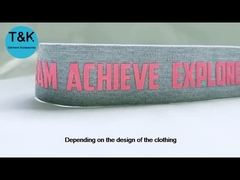 Modestil Starke und hart anziehende Jacquard Webbing