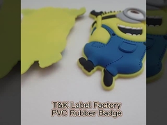 Individuelle 3D-Silikon-Wärmeübertragungskleidungsetiketten mit silberner leuchtender Farbe