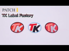 Spezielle materielle Drucksilikon-Aufkleber für Kleidungs-helles Oberflächen-eingetragenes Warenzeichen 3D