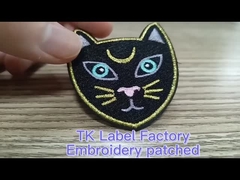 Stickerei Kleidung Hai-Etiketten Wärmeübertragung Pflaster Waschbar individuell