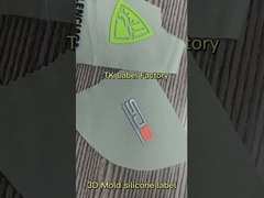 OEKO Injektionssilikon-Logo-Etikett