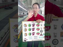 Etiketten für den Siebdruck