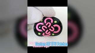 T&K Custom TPU 3D Patches Hochfrequenzetiketten