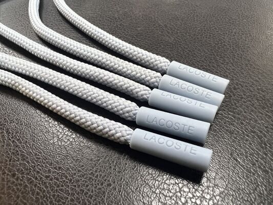 Silikon Reißverschlusszieher - Ziehseil Tipps für Bekleidung und Accessoires (Grau, 5 Stück)