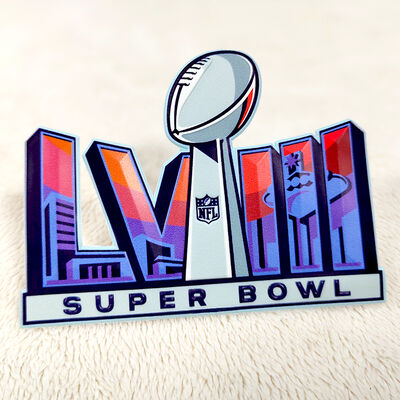 Custom TPU High-Frequency Patch - Super Bowl LVIII Sports Emblem für Bekleidung