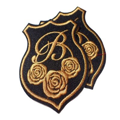 Maßgeschneiderte umweltfreundliche Stickplatten mit verschiedenen Farben und Effekten