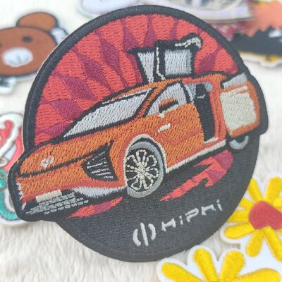 Bestickte Aufnäher - zum Aufbügeln oder Annähen, 2D/3D-Design für Uniformen & Taschen