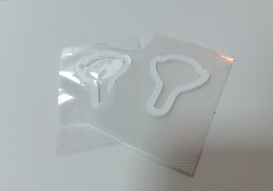 Plastikgummi-Kleidungs-Wärmeübertragung beschriftet 3D formte Silikon