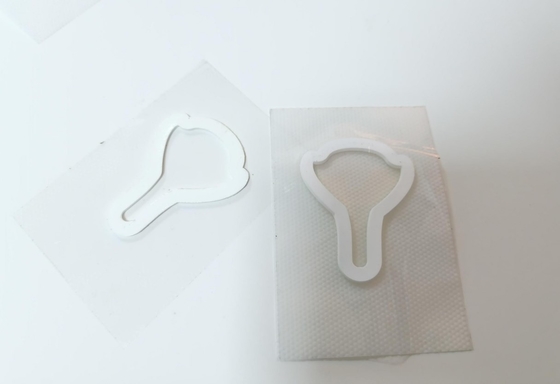 Plastikgummi-Kleidungs-Wärmeübertragung beschriftet 3D formte Silikon