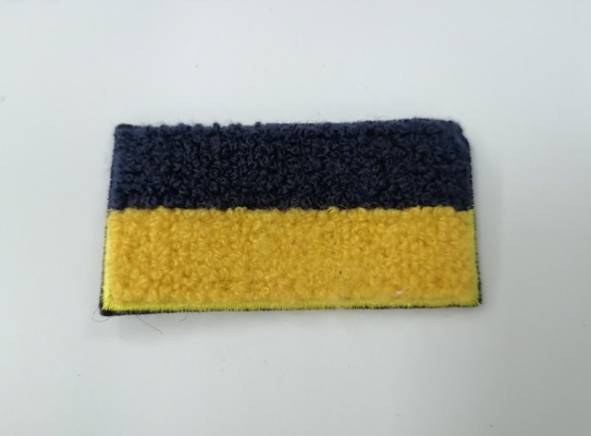 Wärmeübertragungs-kundengebundene Tuch-Stickerei-Flecken-waschbare Aufkleber für Kleidung