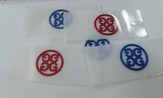 Waschbares 3D formte Silikon-Wärmeübertragungs-Kleidungs-Aufkleber für Kleid