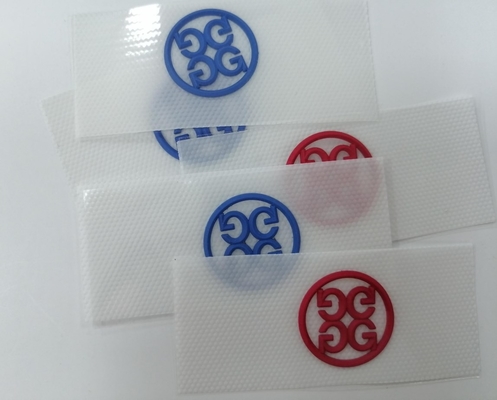 Waschbares 3D formte Silikon-Wärmeübertragungs-Kleidungs-Aufkleber für Kleid
