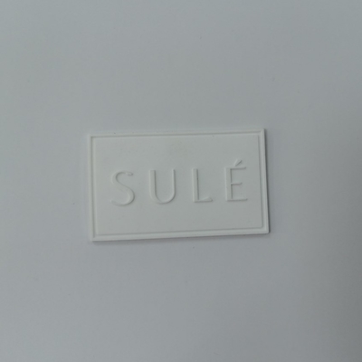 BV genehmigte Silikon 3D prägte Gewohnheit nähen auf Logo Patches PVC-Ausweis