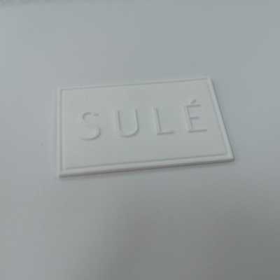 BV genehmigte Silikon 3D prägte Gewohnheit nähen auf Logo Patches PVC-Ausweis