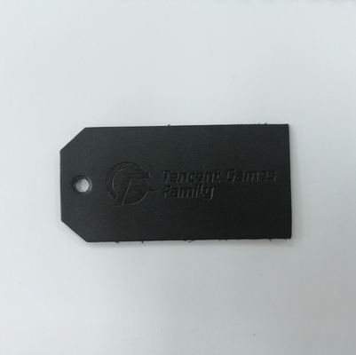 Waschbarer Aufkleber prägte Lederflicken-Veloursleder Microfiber PU