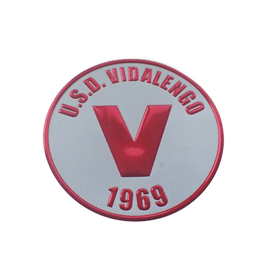 Flecken Markenname-Logo Embosseds 3D TPU für Fußball-Verein-Kleidung