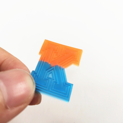 Prägeartige Gewohnheit nähen auf Logo Patches, PVCgummiaufkleber mit Spezialeffekt