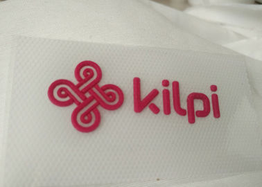 der Taschenkleidungs der hohen Qualität der Heizwärmepresse kundenspezifisches Drucksilikon-Hitze transfe des Logos 3d umweltfreundliches prägeartiges Gummi