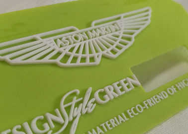 2mm Stärke-Gumminame beschriftet Polizei-PVC-Flecken, kundenspezifische Flecken des Gummi-3d