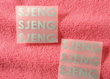 Silikon-Wärmeübertragungs-Kleidungs-Aufkleber 1mm Stärke-3D für Sportwear