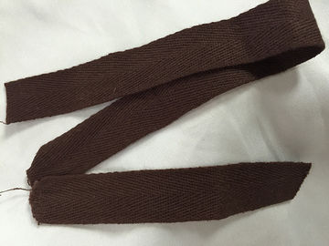 Farbiges gesponnenes Polyester-Band, 50 Mtrs/Rollenbaumwollfischgrätenmuster-Band