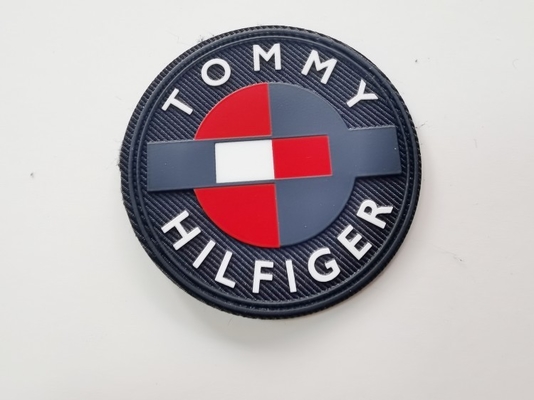 Matte Silicone Logo Printed On-Twill-niedrige Kleidungs-Aufkleber in den mehrfachen Farben