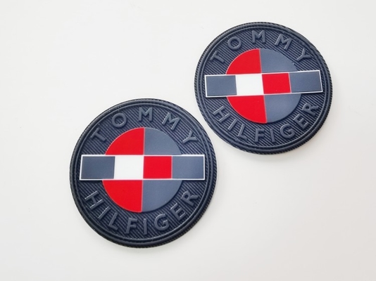 Matte Silicone Logo Printed On-Twill-niedrige Kleidungs-Aufkleber in den mehrfachen Farben