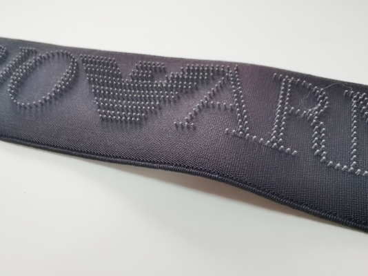 Zahnbürsten-Dot Printed Logo Black Elastic-Band Eco freundlich