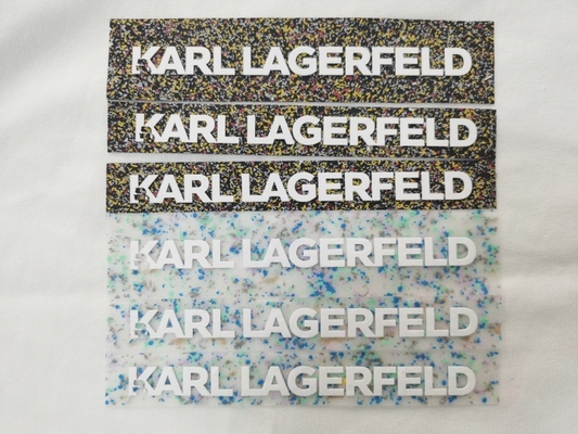 Pantone-Farbsilikon-Wärmeübertragungs-Aufkleber gemacht vom Wertstoff