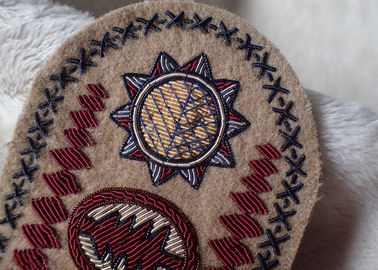 Handgemachte Stickerei entwirft Flecken, Militäruniformen Emboired-Flecken