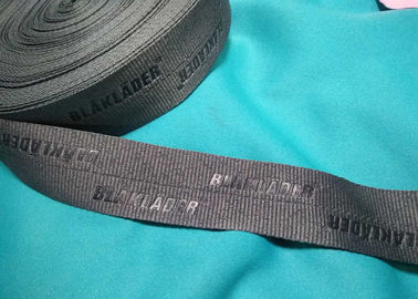 Polyester 100%/das Nylon, das gestrickt wurde, falteten das elastische Band mit Logo geprägt