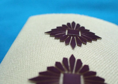 Kundenspezifische Kleidungs-Flecken mit hoher Dichte, Hitze-Transferdruck für Baumwollgewebe-Uniform