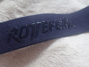 30mm Gewohnheits-Logo-Silikonkautschuk-Streifen/nicht Beleg-elastisches Band