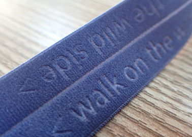 Spandex-Polyester falten farbige Band-Karton-Verpackung des Gummibänder-gewebten Materials zusammen