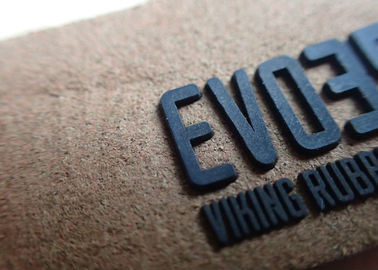 Personifizierter Logo Garment Leather Patch Custom prägte Jeans-Lederflicken-Aufkleber