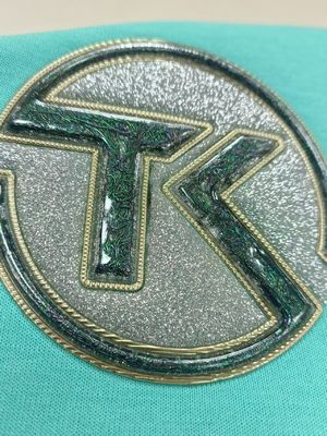 Custom TPU Wärmeübertragungsetikett 3d Gummi Patches Weiches TPU Etikett für Kleidung