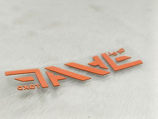 OEM Dicke Silikon 3D Kleidung Wärmeübertragungsetiketten Oeko Tex mit spezieller Textur
